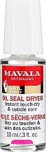 Düfte, Parfümerie und Kosmetik Schnelltrocknungsöl - Mavala Oil Seal Dryer