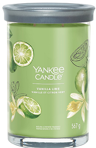 Duftkerze im Glas Vanilla Lime 2 Dochte - Yankee Candle Singnature — Bild N1