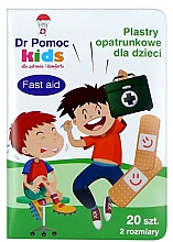 Düfte, Parfümerie und Kosmetik Pflaster für Kinder - Dr Pomoc Kids Fast Aid Patch