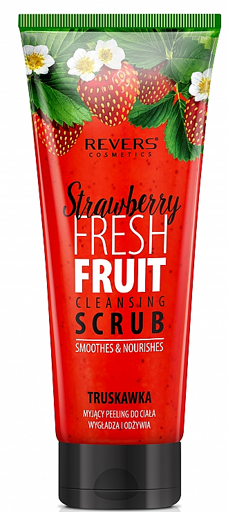 Reinigendes Körperpeeling mit Erdbeerextrakt und Taurin - Revers Cleansing Body Scrub With Strawberry Extract And Taurine — Bild N1