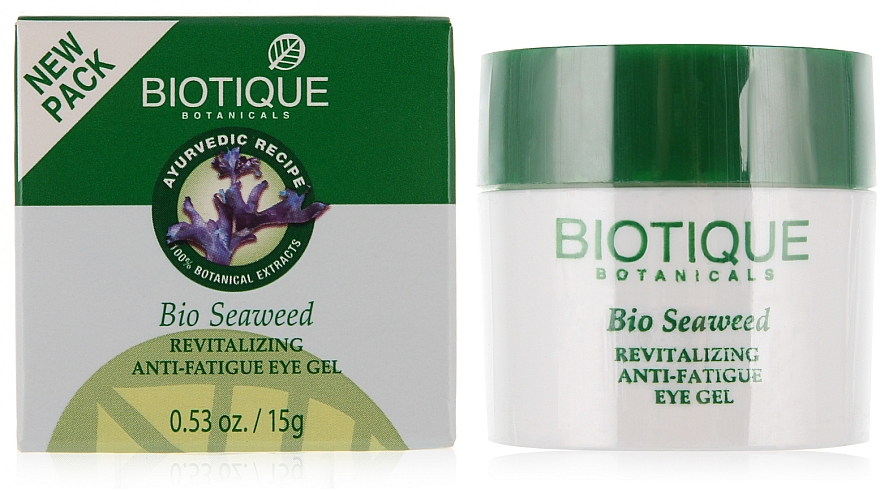 Revitalisierendes Augenkonturgel gegen Müdigkeit mit Seetang - Biotique Bio Seaweed Revitalizaing Eye Gel