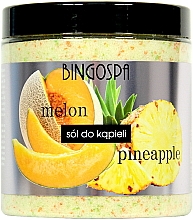 Düfte, Parfümerie und Kosmetik Badesalz Melone und Ananas - BingoSpa