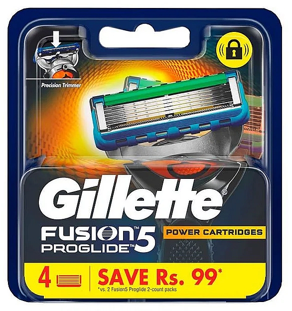 Ersatzklingen 4 St. - Gillette Fusion 5 Proglide Cartridges — Bild N1