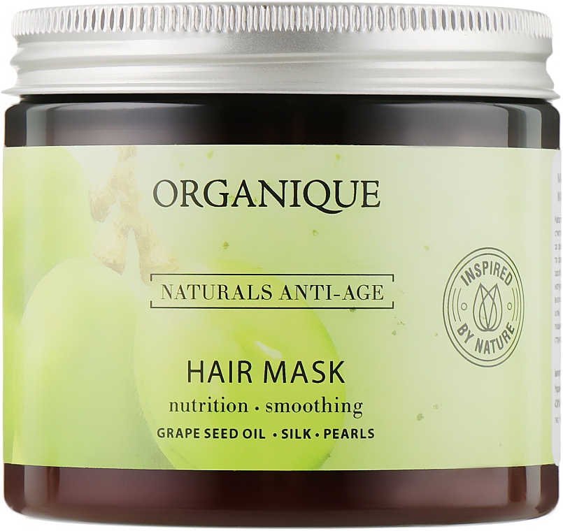 Verjüngende Maske gegen Haarausfall - Organique Naturals Anti-Age Hair Mask — Bild N1