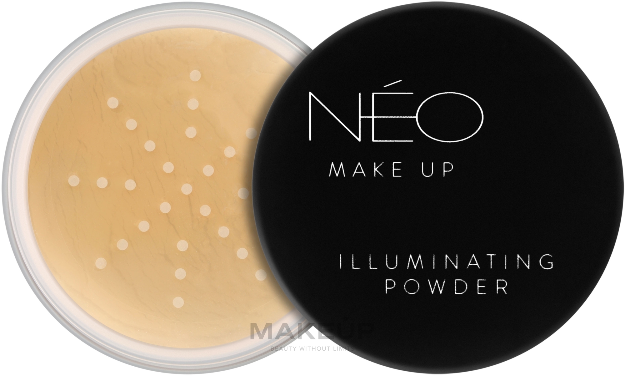 Schimmernder loser Gesichtspuder - NEO Make Up Illuminating Powder — Bild 01