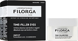 Düfte, Parfümerie und Kosmetik Korrigierende Creme für die Augenpartie mit Hyaluronsäure - Filorga Time-Filler Eyes