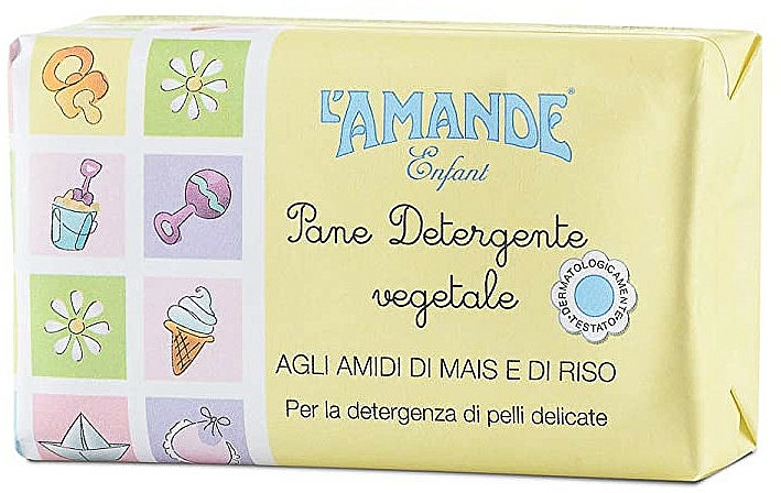 Babyseife - L'Amande Enfant Pan Detergente Vegetale — Bild N1