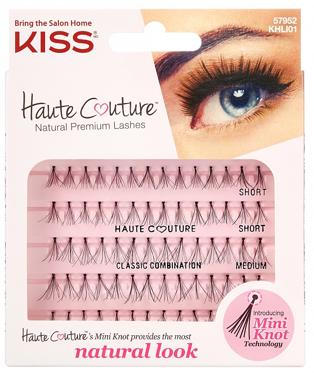 Künstliche Wimpern - Kiss Haute Couture Natural Premium Lashes — Bild N1