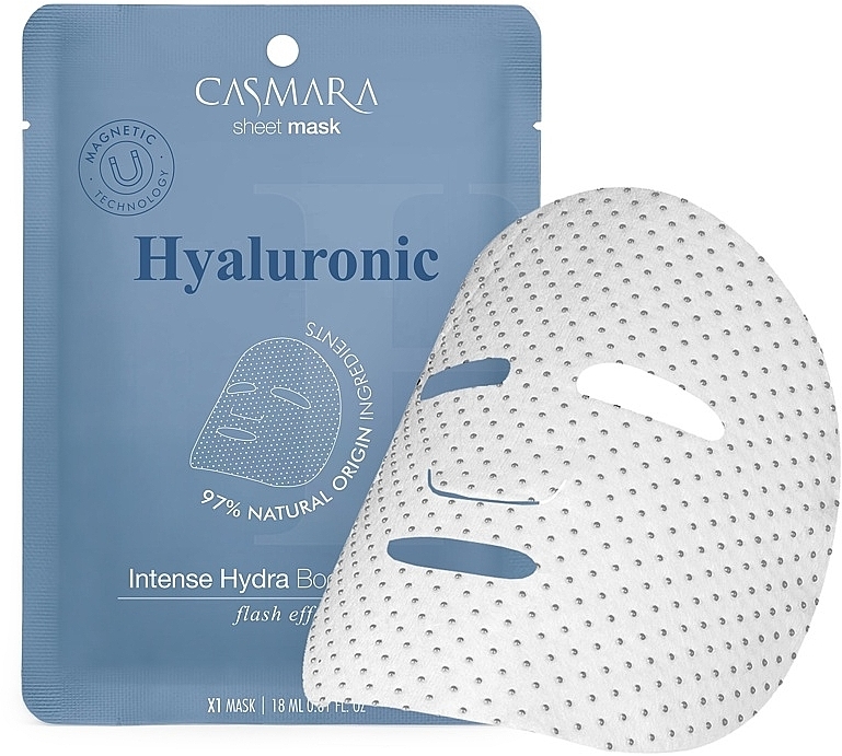 Booster-Maske mit Hyaluronsäure - Casmara Hyaluronic Intense Hydra Booster Mask — Bild N2