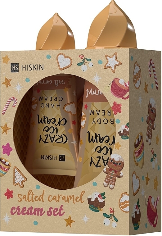 Set - HiSkin Salted Caramel Cream Set (b/cr/200ml + h/cr/60ml) — Bild N1