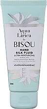 Düfte, Parfümerie und Kosmetik Ultra feuchtigkeitsspendendes Handfluid mit Aloe Vera und Matcha Tee - Bisou Aqua Lirica Hand Silk Fluid