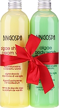 Körperpflegeset - BingoSpa (Algen-Duschcreme mit Vanille-Duft 300ml + Algen-Duschcreme mit grünem Tee 300ml) — Bild N1