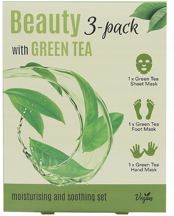 Echolux Beauty 3-Pack With Green Tea (Maske 3 St.)  - Set — Bild N1