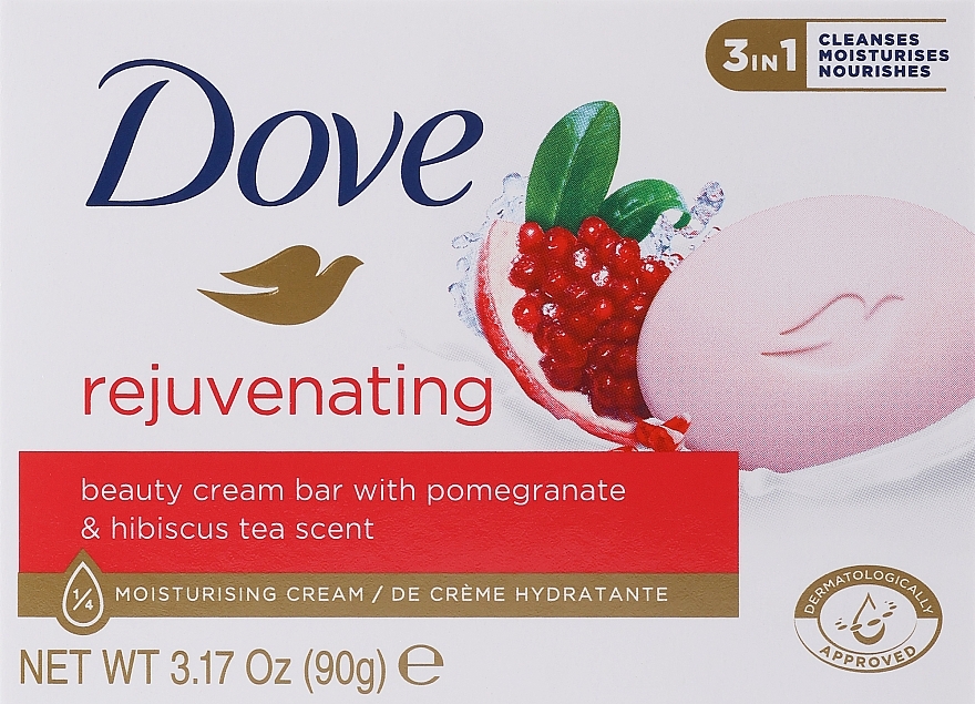 Seife Granatapfel - Dove Go Fresh Revive Beauty Cream Bar  — Bild N1