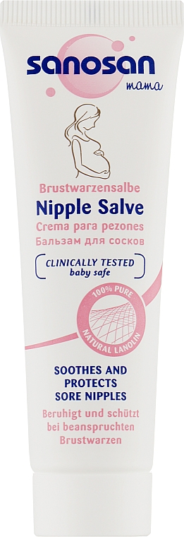 Brustcreme für Damen - Sanosan Mama Nipple Salve — Bild N1
