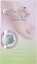 Düfte, Parfümerie und Kosmetik Kollagen-Fußmaske in Socken mit Hanföl - Voesh Collagen Socks