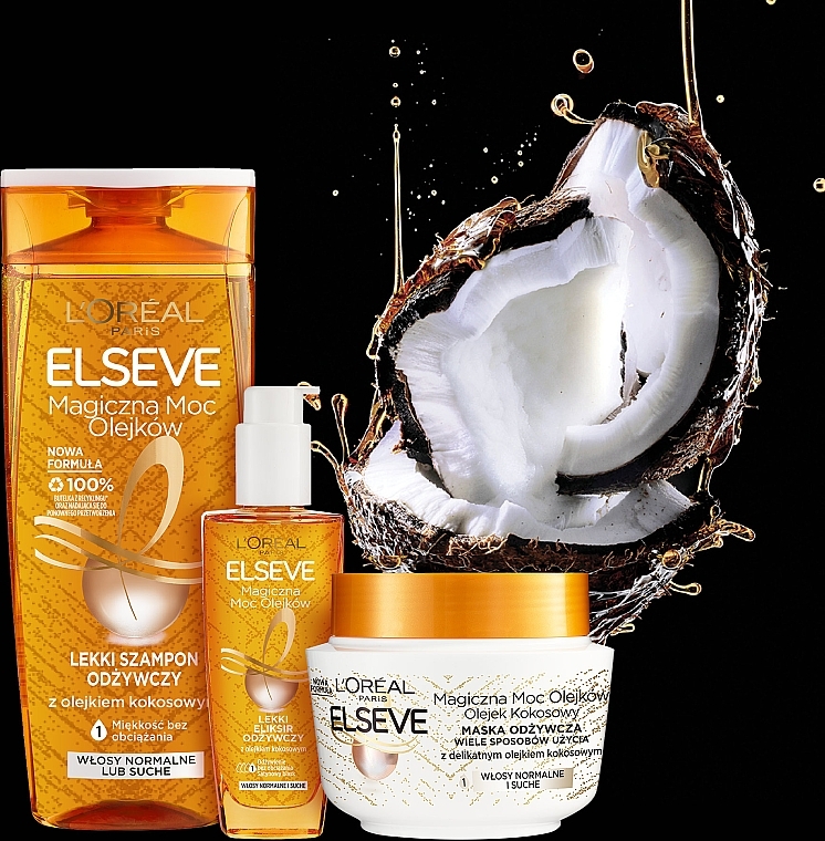 Haaröl mit Kokosnuss - LOreal Elseve Magical Power Of Oils Coconut Hair Oil — Bild N4