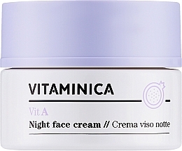 Nachtcreme für das Gesicht - Bioearth Vitaminica Vit A Night Face Cream  — Bild N1