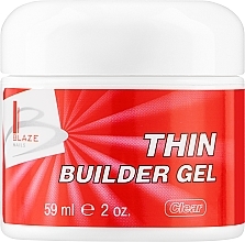 Düfte, Parfümerie und Kosmetik Flüssiggel für die Nägel - Blaze Thin Builder Gel