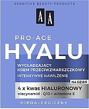 Glättende Anti-Falten-Tagescreme - AA Cosmetics Hyalu Pro-Age — Bild N2