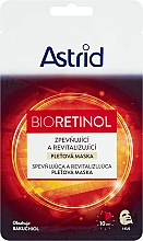 Düfte, Parfümerie und Kosmetik Tuchmaske - Astrid Bioretinol Mask