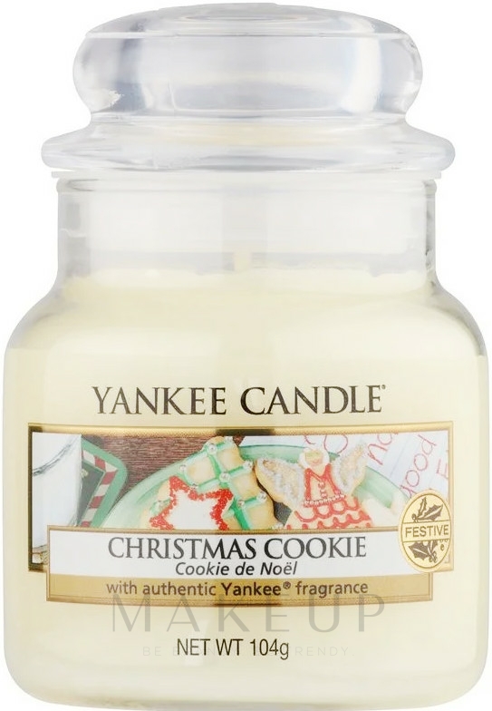 Duftkerze im Glas Christmas Cookie - Yankee Candle Christmas Cookie Jar — Bild 104 g
