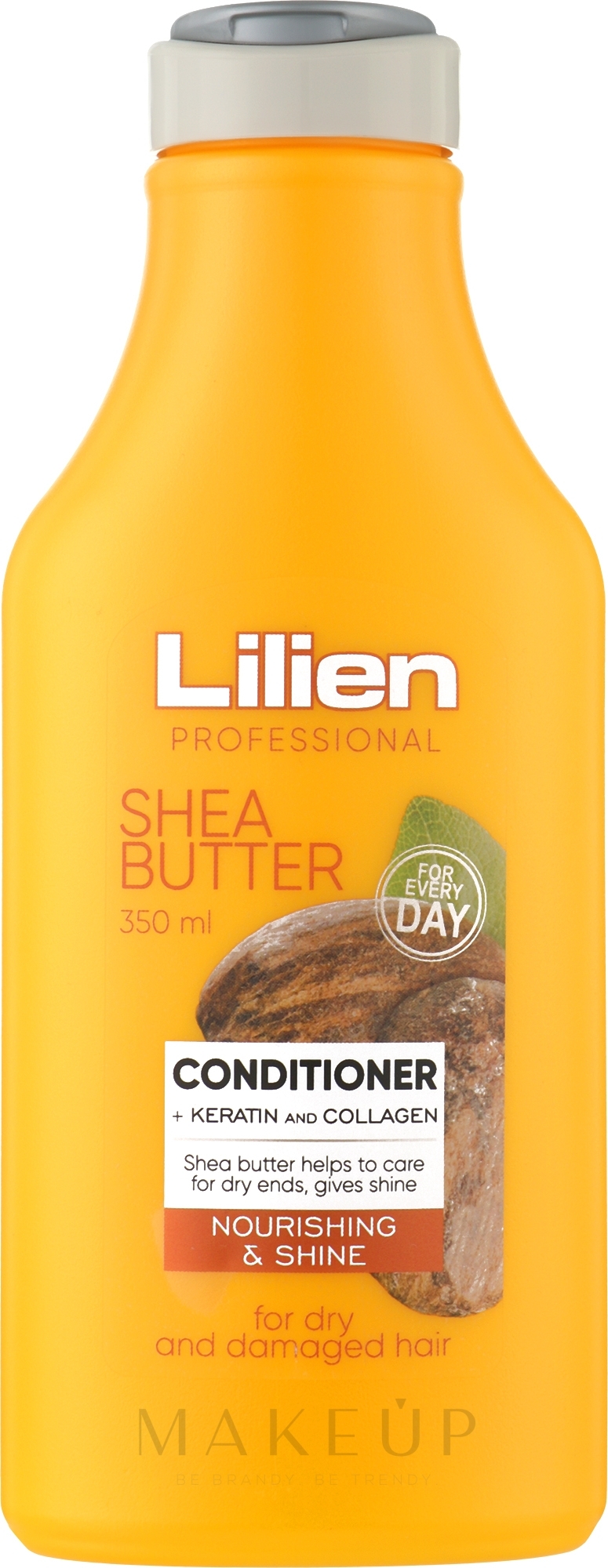 Conditioner für trockenes und strapaziertes Haar - Lilien Shea Butter Conditioner  — Bild 350 ml