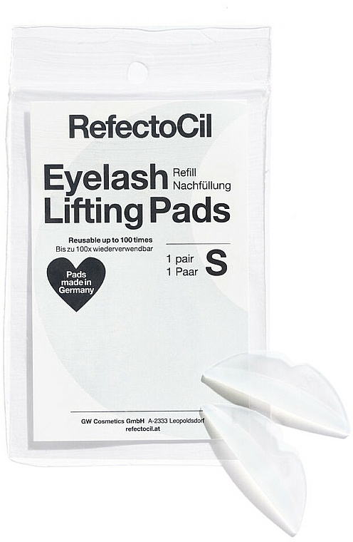 Lifting-Pads für geschwungene Wimpern aus Silikon Größe S - RefectoCil Eyelash Lifting Pads S — Bild N1