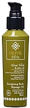 Düfte, Parfümerie und Kosmetik Tonisierendes Öl für die Körpermassage - Olive Spa Aloe Vera Energizing Body Massage Oil