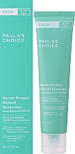 Sonnenschutzcreme für das Gesicht - Paula's Choice Barrier Protect Mineral Sunscreen SPF30 — Bild N1