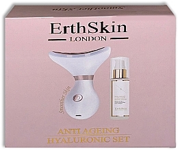 Set - ErthSkin London Anti-Ageing Hyaluronic Acid Set (serum/60ml + massager/1pcs) — Bild N1