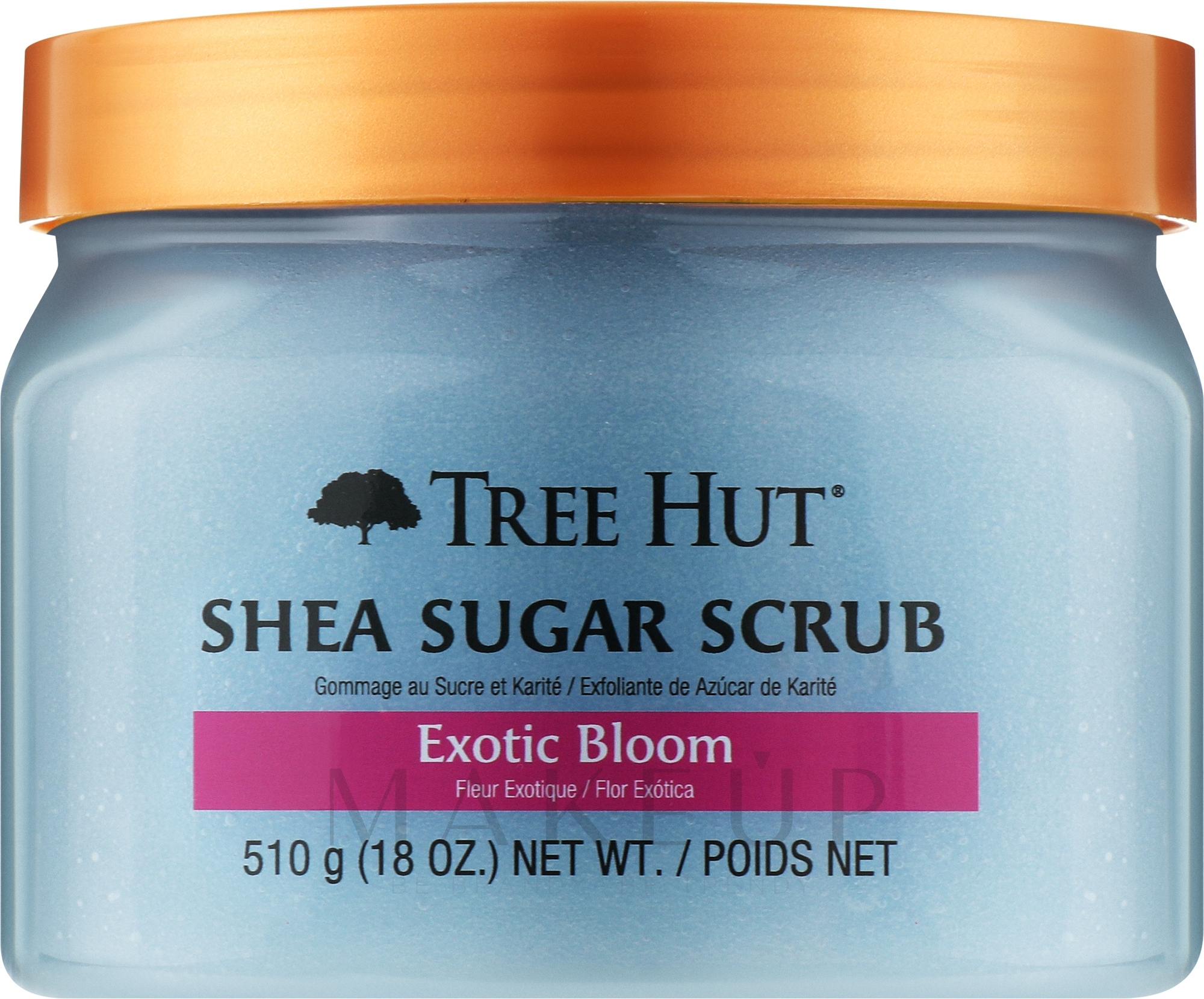 Körperpeeling Exotische Blüte - Tree Hut Shea Sugar Scrub — Bild 510 g