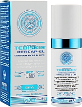Intensive Anti-Aging-Creme für die Haut um die Augen und Lippen - Tebiskin Reticap-EL Contour Eyes&Lips — Bild N2