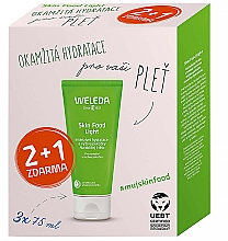 Gesichts- und Körperpflegeset - Weleda Skin Food Light Multipack (Feuchtigkeitscreme 3x75ml) — Bild N1