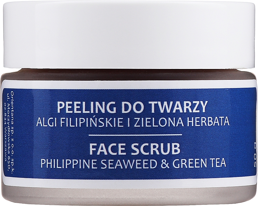 Gesichtsgel Peeling mit philippinischem Algen- und Grüntee - Orientana Natural Gel Face Scrub Philippine Seaweed & Green Tea — Bild N3
