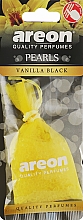Düfte, Parfümerie und Kosmetik Auto-Lufterfrischer schwarze Vanille - Areon Pearls Vanilla Black