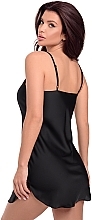 Damen-Nachthemd Stoya schwarz - MAKEUP Women's Nightgown Black (1 St.)  — Bild N5