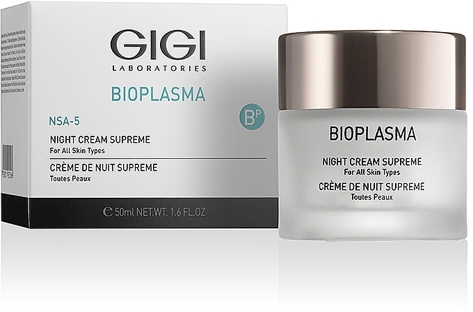 Pflegende Nachtcreme - Gigi Bioplasma Night Cream Supreme — Foto N2