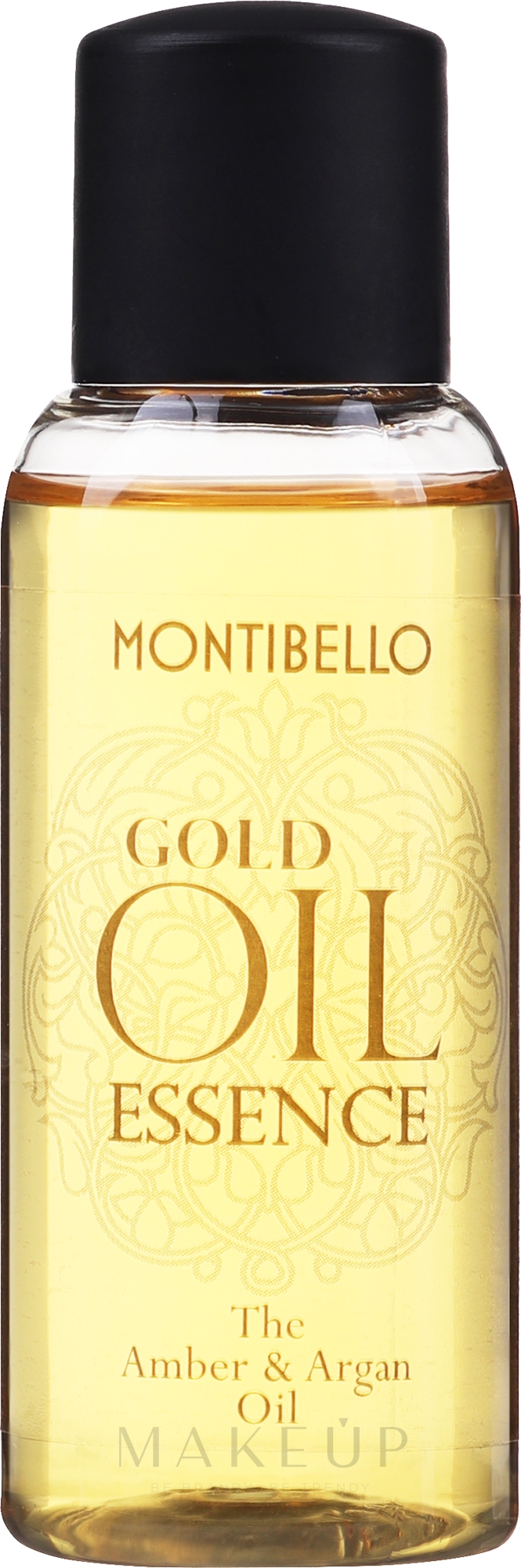 Pflegendes Haaröl mit Bernstein und Argan - Montibello Gold Oil Essence Amber and Argan Oil — Bild 30 ml