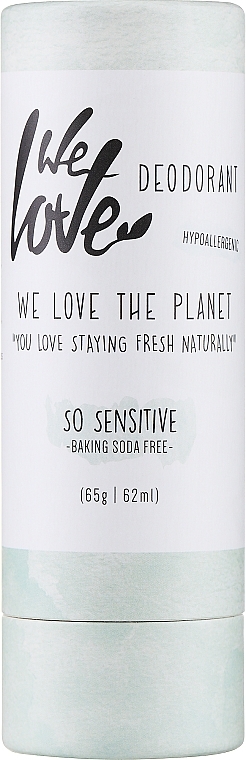 Deostick für empfindliche Haut - We Love The Planet So Sensitive Deodorant Stick — Bild N1