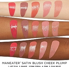 Flüssiges Rouge - Tarte Cosmetics Maneater Satin Blush Cheek Plump — Bild N2