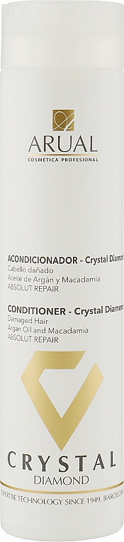 Conditioner für geschädigtes Haar mit Arganöl und Macadamia - Arual Crystal Diamond Conditioner — Bild N1