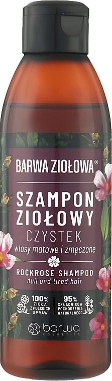 Kräutershampoo mit natürlichem Hagebuttenextrakt - Barwa Herbal Herbal Shampoo — Bild N1