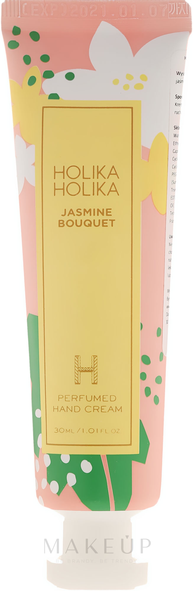 Parfümierte Handcreme mit Jasmin - Holika Holika Jasmine Bouquet Perfumed Hand Cream — Bild 30 ml