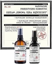 Düfte, Parfümerie und Kosmetik Bosqie Men's Healthy Skin (Gesichtscreme 50ml + Hydrolat für das Gesicht 100ml) - Hautpflegeset für Männer