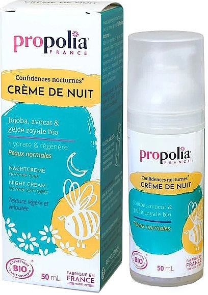 Nachtcreme für das Gesicht - Propolia Night Cream Normal Skin — Bild N1