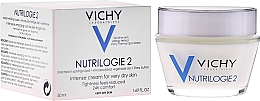 Düfte, Parfümerie und Kosmetik Intensive Gesichtscreme für sehr trockene Haut - Vichy Nutrilogie 2 Intensive for Dry Skin
