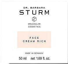 Angereicherte und nährende Gesichtscreme - Dr. Barbara Sturm Face Cream Rich — Bild N2