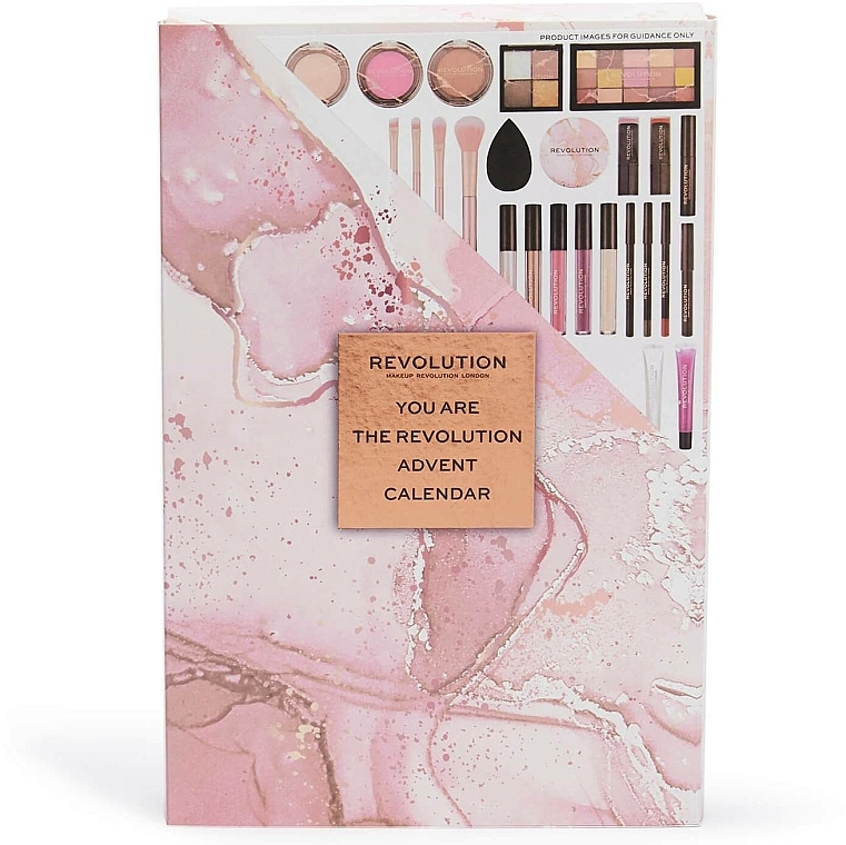 Kosmetik-Pflegeset Adventskalender 25-tlg. - Makeup Revolution You Are The Revolution Advent Calendar 2021 — Bild N2