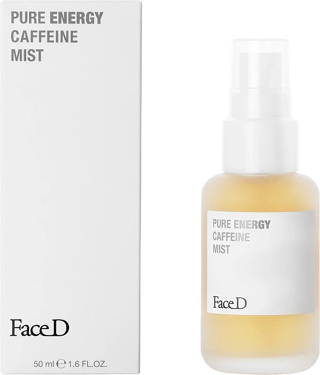 Koffein-Gesichtsnebel - FaceD Pure Energy Caffeine Mist — Bild N1